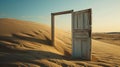 Threshold of Possibilities: Desert's Open Door
