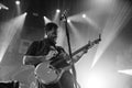 Thrice in concert at Terminal 5 in New York Royalty Free Stock Photo