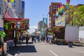 Thrill rides at the famous Cinco de Mayo Festival