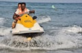 Thrill of Speed At Rushikonda Beach in Visakhapatnam Royalty Free Stock Photo