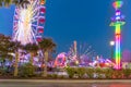 Thrilling carnival rides at Myrtle Beaches Boardwalk