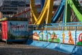 thrilling loops and exhilarating drops exploring the incredible olympia looping roller coaster ride at prater amusement park Royalty Free Stock Photo