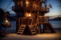 Thrilling Realistic Play Pirate Set Captured by Jack Roberts.AI Generated