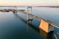 Throgs Neck Bridge - New York City Royalty Free Stock Photo