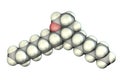 Thromboxane molecule, a lipid eicosanoid