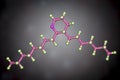 Thromboxane molecule, a lipid eicosanoid