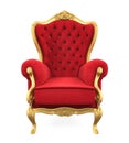 Throne Chair Isolated