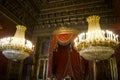 Italy Turin Throne Hall in royal palace Palazzo Reale