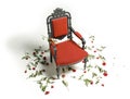 Throne of Importance Royalty Free Stock Photo