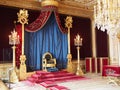 Throne of Napoleon in Fontainebleau castle