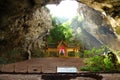 Throne in Prayanakorn Cave, Thailand