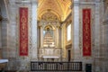 Throne reliquary busts of the altarpiece of Saint Clement at Sanctuary of Bom Jesus do Monte Church - Braga, Portugal