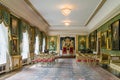 The Throne Room, Hillsborough Castle, Northern Ireland Royalty Free Stock Photo