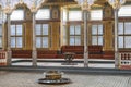 Throne Room Inside Harem Section Of Topkapi Palace, Istanbul, Turkey Royalty Free Stock Photo