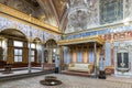 Throne Room At Topkapi Palace Harem Section, Istanbul, Turkey Royalty Free Stock Photo