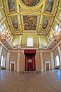 Throne & Rubens Ceiling at the Banqueting House