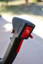 Throttle trigger of Brush cutter Royalty Free Stock Photo