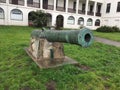 Captured `spoils of war` at the Presidio San Francisco, 1. Royalty Free Stock Photo