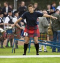 'Throw the Hammer' - Highland Games - Scotland Royalty Free Stock Photo