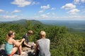 Thru Hikers on the Appalachian Trail Royalty Free Stock Photo
