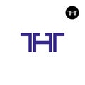 THT Logo Letter Monogram Design Royalty Free Stock Photo