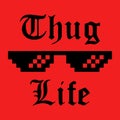 Thug Life sticker