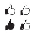 Thumb icons set