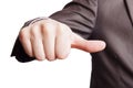 Thumb sign Royalty Free Stock Photo