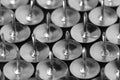 Thumb tacks on a dark background close up. Background Royalty Free Stock Photo