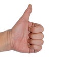 Thumb up Royalty Free Stock Photo