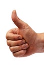 Thumb up Royalty Free Stock Photo