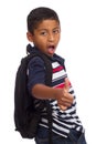 Thumb Up for Back to School Royalty Free Stock Photo