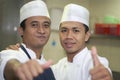 Thumb up chef