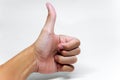 Thumb up gesture