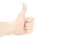 Thumb up Royalty Free Stock Photo