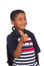 Thumb Up for School Royalty Free Stock Photo
