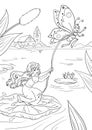 Thumbelina escapes