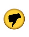 Thumbs Down Icon Button