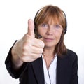 Thumbs up Royalty Free Stock Photo