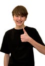 Thumbs Up! Royalty Free Stock Photo