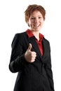 Thumbs up! Royalty Free Stock Photo