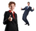 Thumbs up! Royalty Free Stock Photo
