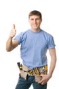 Thumbs up! Royalty Free Stock Photo