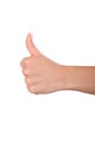 Thumbs up! Royalty Free Stock Photo