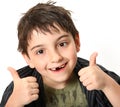Thumbs Up boy Royalty Free Stock Photo