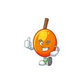 Thumbs up fresh jocote character mascot in cartoon