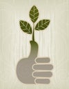 Thumbs Up | Green Thumb Icon Royalty Free Stock Photo