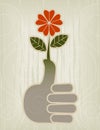 Thumbs Up | Green Thumb Icon Royalty Free Stock Photo