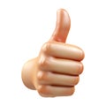 Thumbs up Hands on Transparent Background - Ai Generated Royalty Free Stock Photo