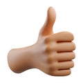 Thumbs up Hands on Transparent Background - Ai Generated Royalty Free Stock Photo